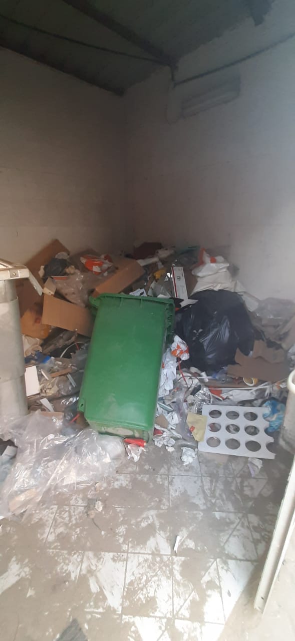 Furniture rubbish removal near me - pickup trucks removing waste furniture from homes and commercial spaces in Dubai