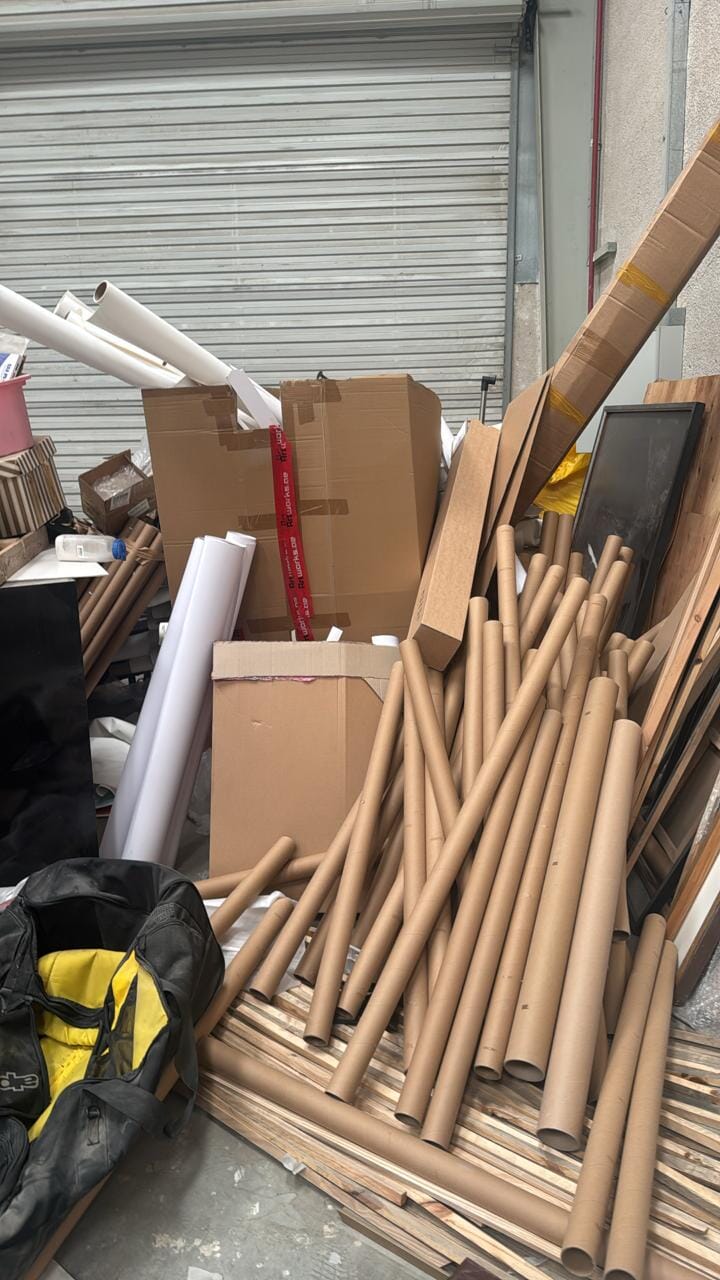 Professional junk removal team clearing a home in Dubai